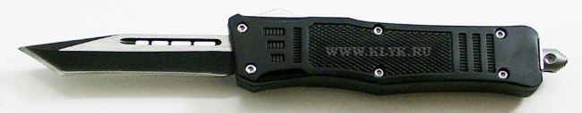 Нож автоматический Microtech Combat Troodon mini (tanto, black) реплика