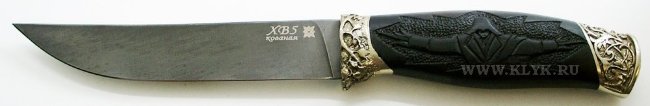 Нож Ассасин (алмазная сталь, граб, мельхиор)