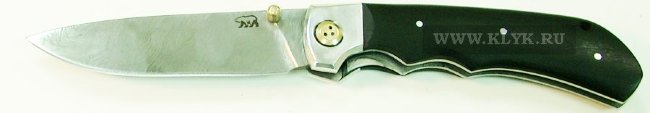 Нож складной НС-003 (дамаск, граб)